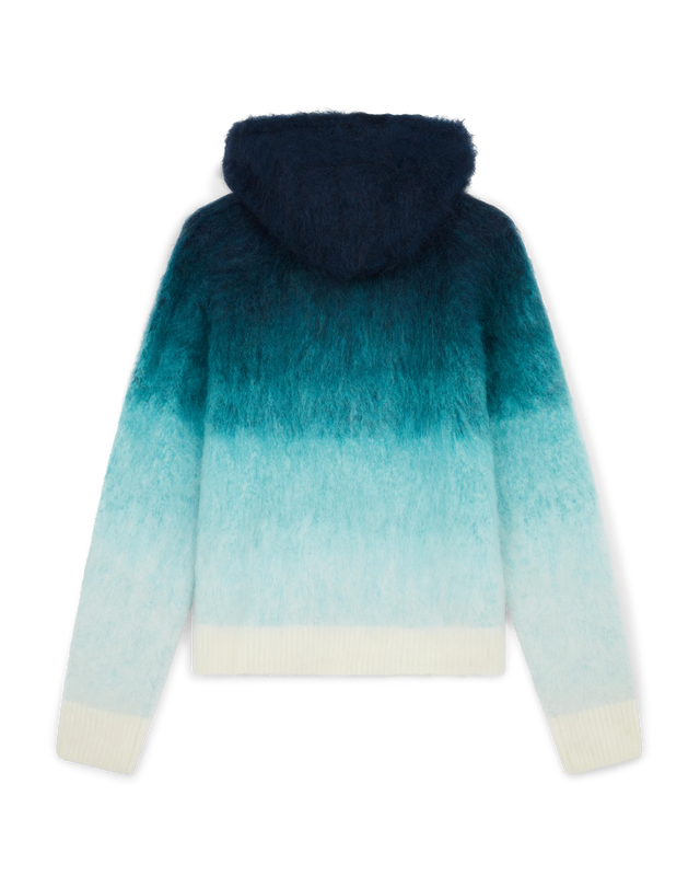 Casablanca Gradient Mohair Hooded Sweatshirt | Casablanca Paris