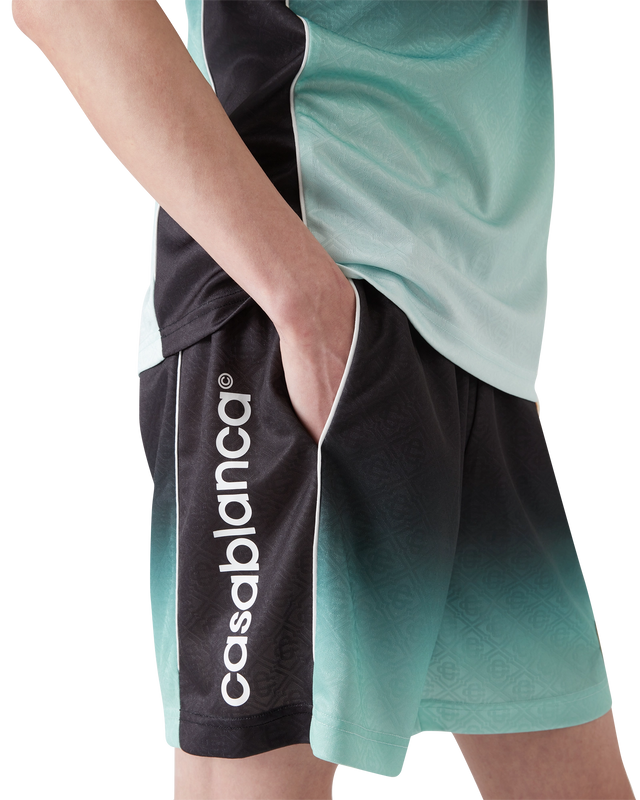 Casablanca Gradient Monogram Jacquard Football Shorts– Casablanca