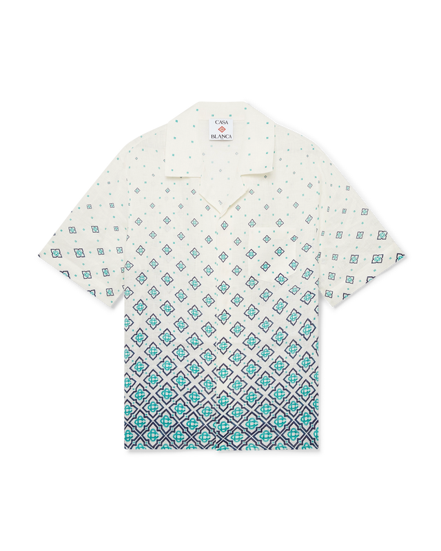 casablanca Gradient Monogram Linen Shirt | Casablanca Paris