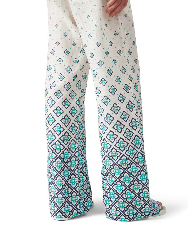 Casablanca Gradient Monogram Linen Trousers | Casablanca Paris