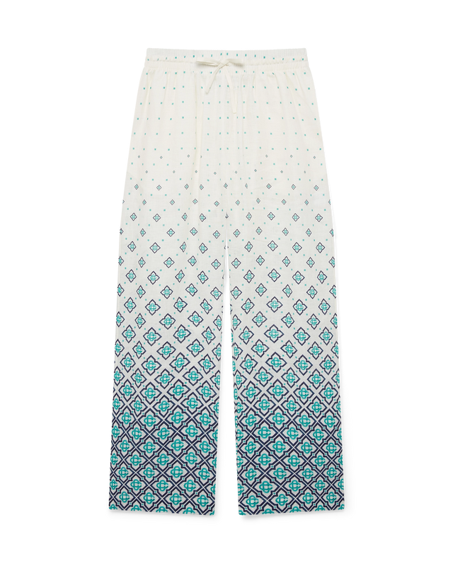 casablanca Gradient Monogram Linen Trousers | Casablanca Paris