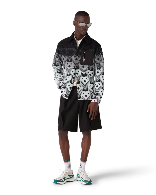 Casablanca Gradient Monogram Shacket | Casablanca Paris