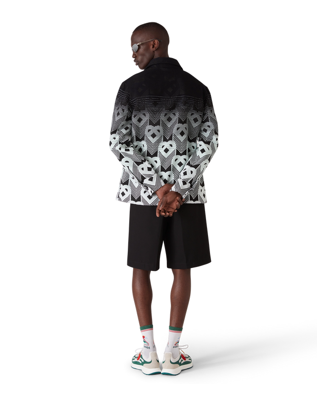 Casablanca Gradient Monogram Shacket | Casablanca Paris