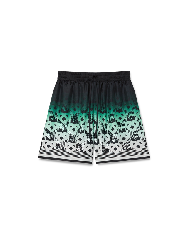 casablanca Gradient Monogram Silk Shorts | Casablanca Paris