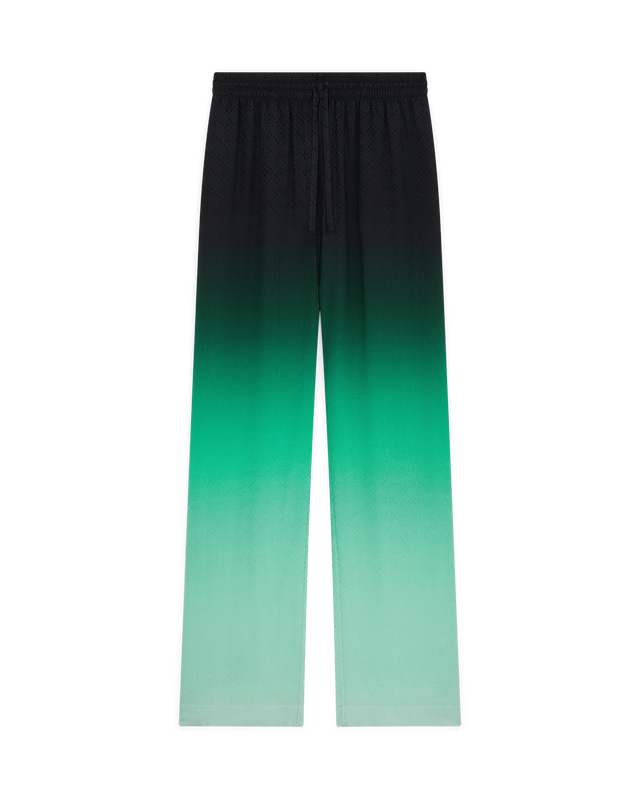 casablanca Gradient Ping Pong Jacquard Silk Trousers– Casablanca