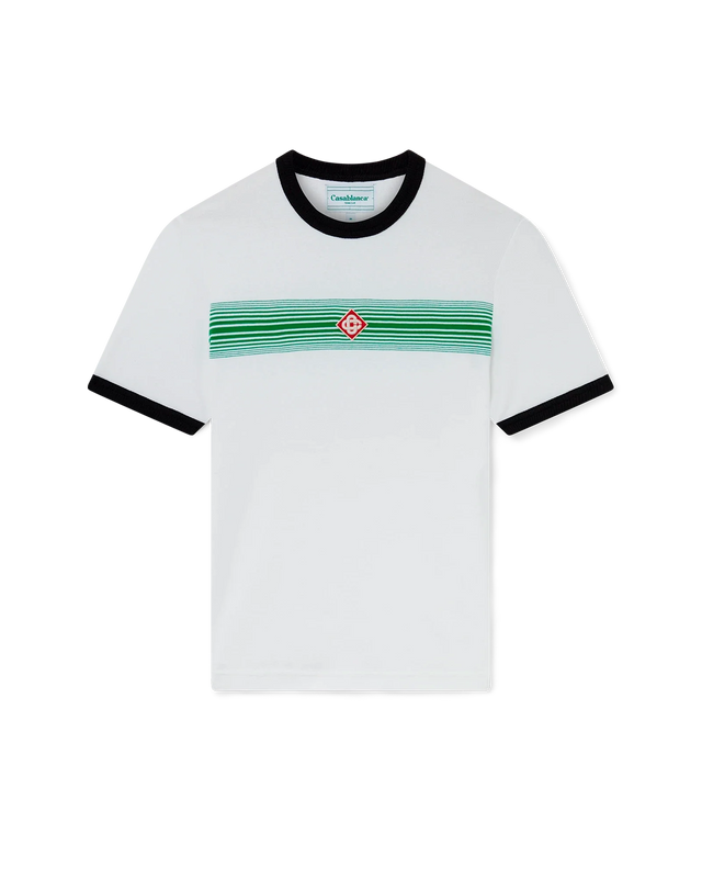 casablanca Gradient Stripe Ringer T-Shirt | Casablanca Paris