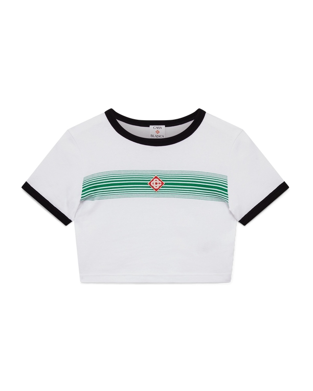 casablanca Gradient Stripe Ringer T-Shirt | Casablanca Paris