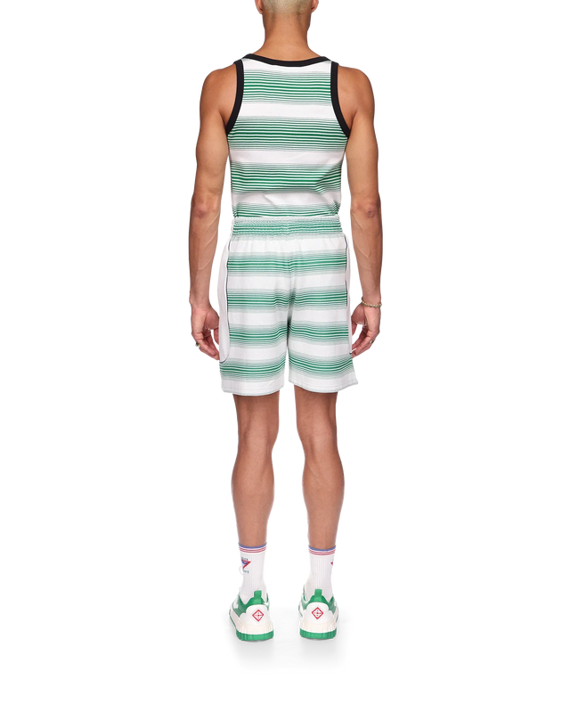Casablanca Gradient Stripe Sweatshorts | Casablanca Paris