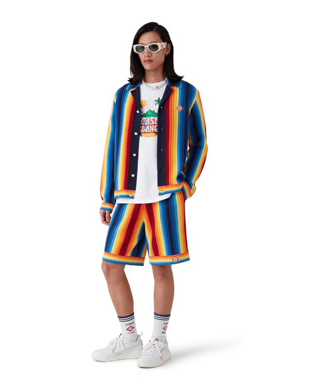 Casablanca Gradient Stripe Towelling Jacket | Casablanca Paris