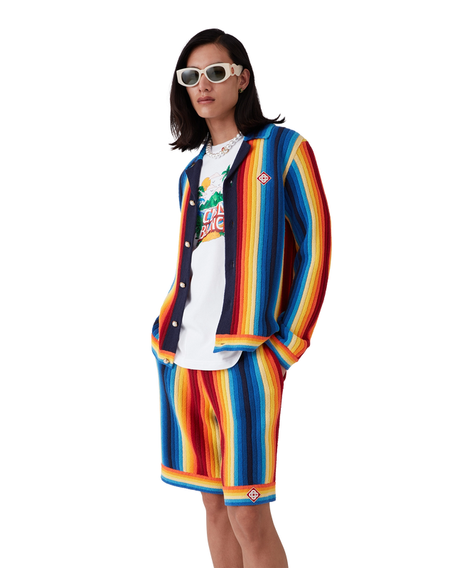 Casablanca Gradient Stripe Towelling Jacket | Casablanca Paris