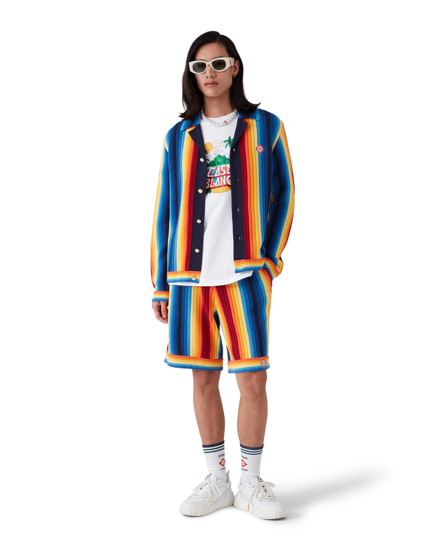 Casablanca Gradient Stripe Towelling Shorts | Casablanca Paris