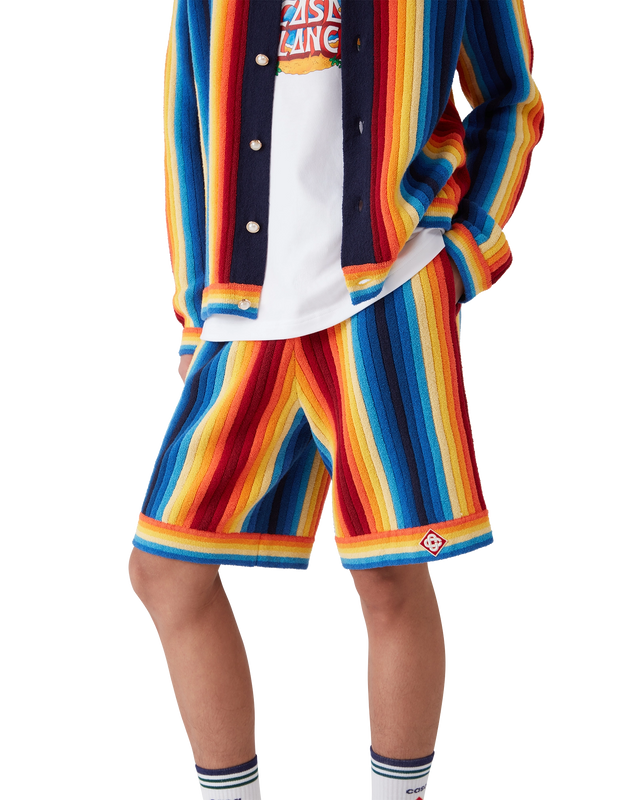 Casablanca Gradient Stripe Towelling Shorts | Casablanca Paris