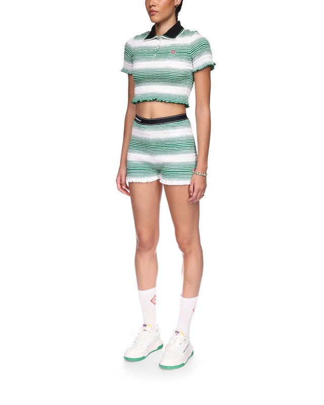 Casablanca Gradient Striped Polo Top | Casablanca Paris