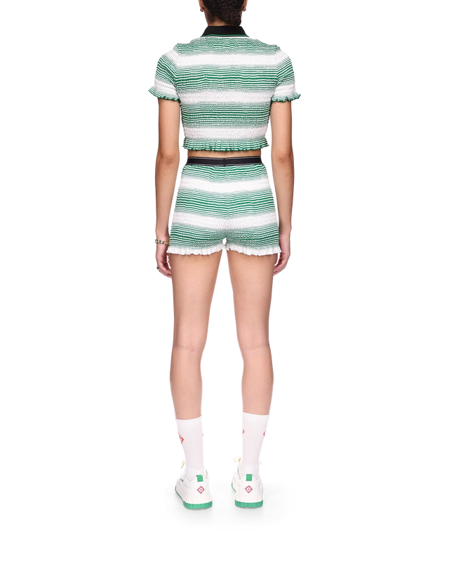 Casablanca Gradient Striped Polo Top | Casablanca Paris