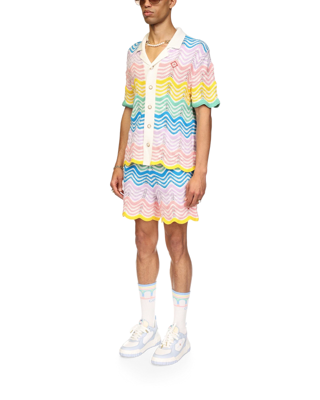 Casablanca Gradient Wave Knit Shirt | Casablanca Paris