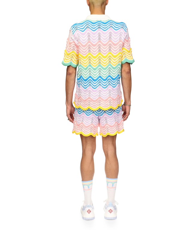 Casablanca Gradient Wave Knit Shirt | Casablanca Paris