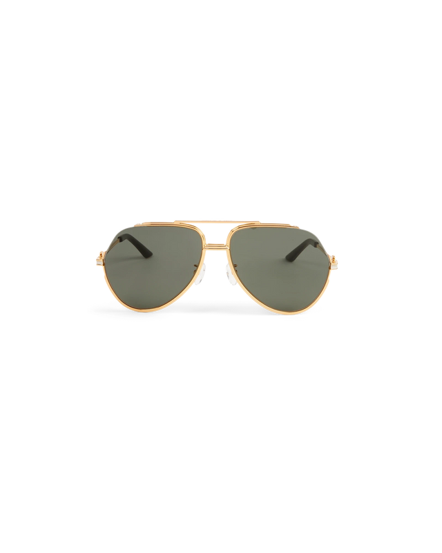 Casablanca Green & Gold The Albán Sunglasses | Casablanca Paris