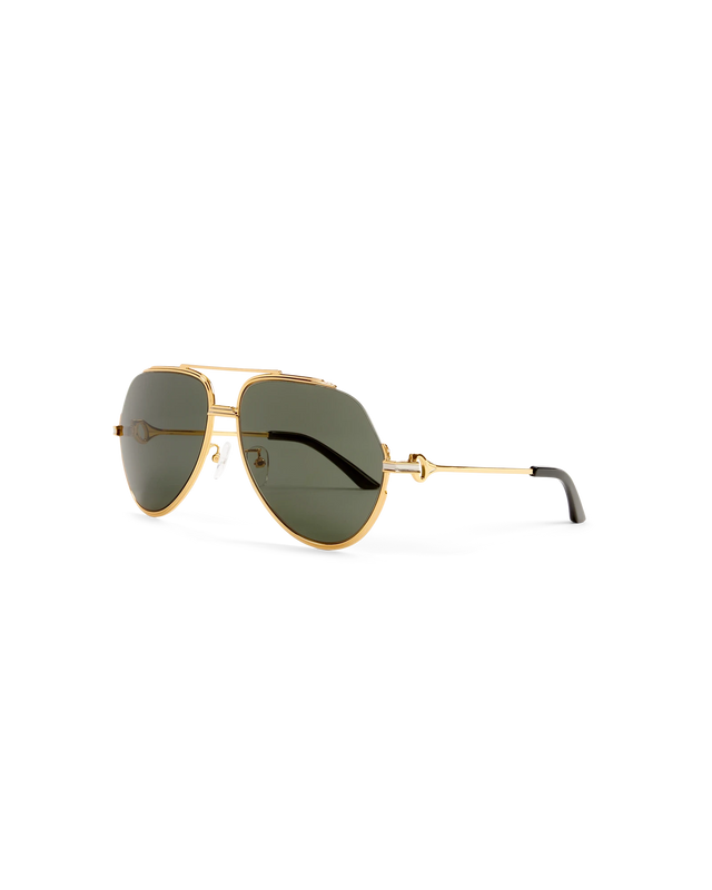 casablanca Green & Gold The Albán Sunglasses | Casablanca Paris