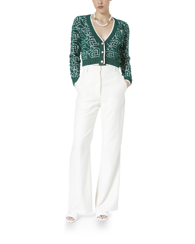 Casablanca Heart Monogram Cardigan | Casablanca Paris