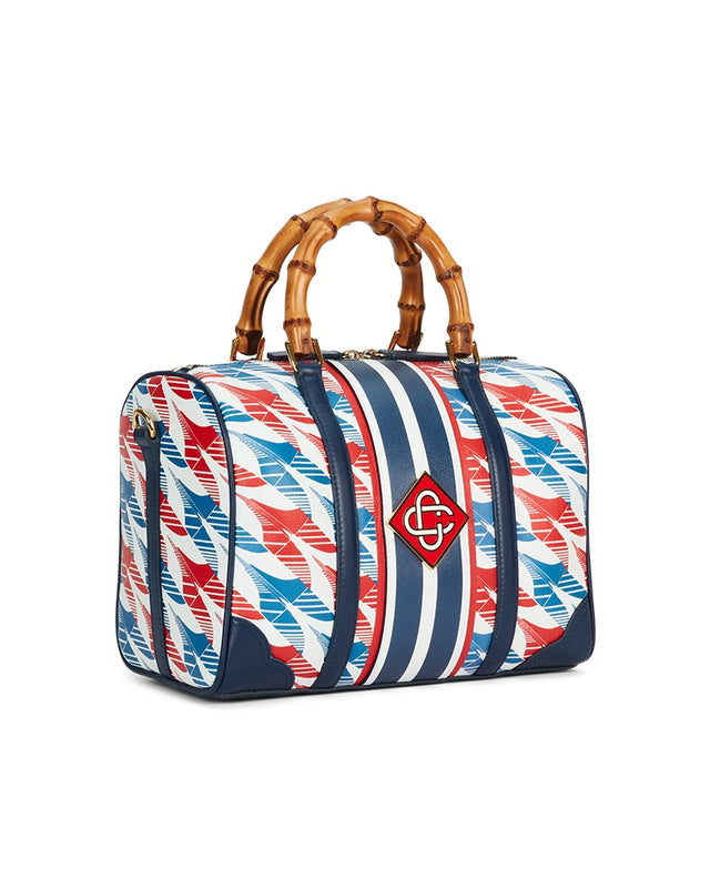 Casablanca Houndstooth Weekender Bag | Casablanca Paris