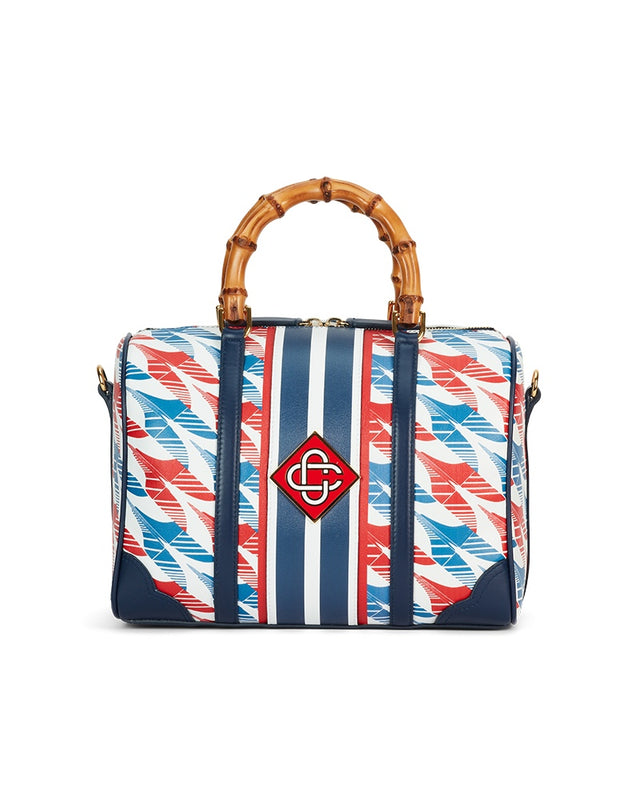 casablanca Houndstooth Weekender Bag | Casablanca Paris