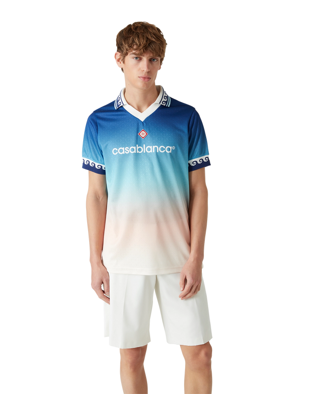 Casablanca Jacquard Gradient Football Shirt | Casablanca Paris