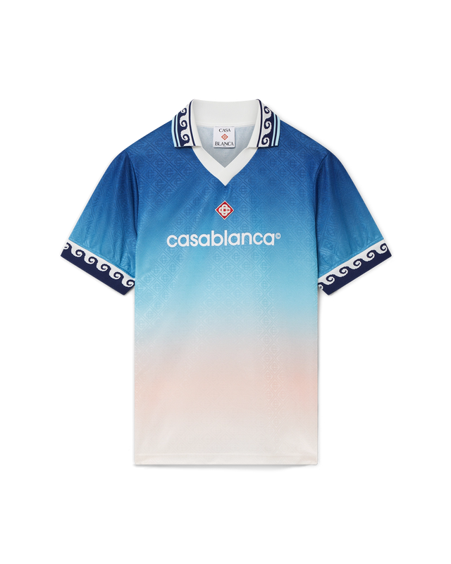 casablanca Jacquard Gradient Football Shirt | Casablanca Paris