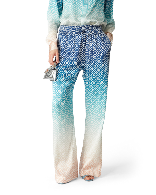 Casablanca Jacquard Gradient Silk Trousers | Casablanca Paris