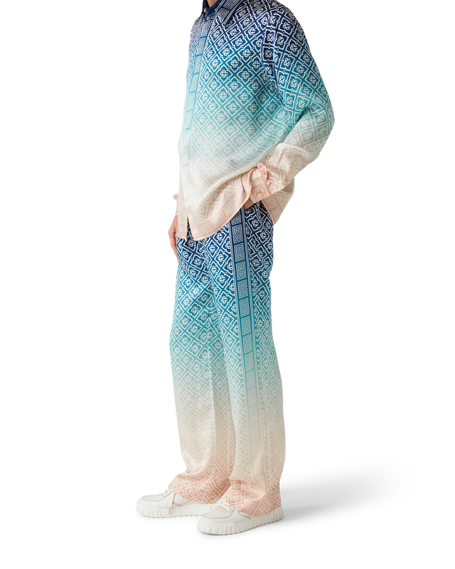 Casablanca Jacquard Gradient Silk Trousers | Casablanca Paris