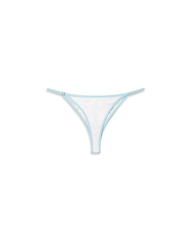 casablanca Jacquard Monogram Bikini Bottoms | Casablanca Paris