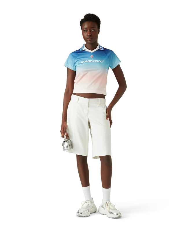 Casablanca Jacquard Monogram Football Shirt | Casablanca Paris