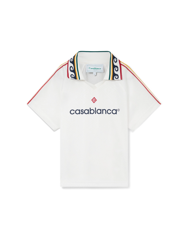 casablanca Jacquard Monogram Football Shirt | Casablanca Paris