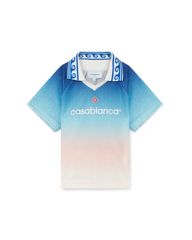 casablanca Jacquard Monogram Football Shirt | Casablanca Paris