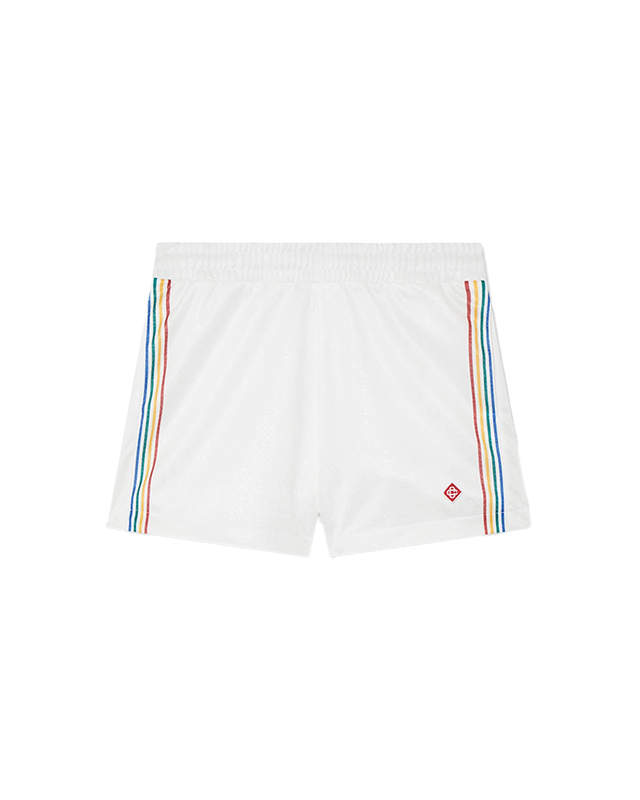 casablanca Jacquard Monogram Football Shorts | Casablanca Paris
