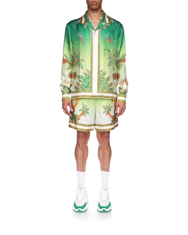 Casablanca Joyaux D'Afrique Silk Shirt | Casablanca Paris