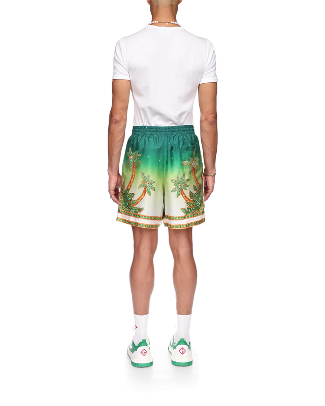 Casablanca Joyaux D'Afrique Silk Shorts | Casablanca Paris