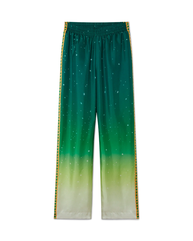 casablanca Joyaux D'Afrique Silk Trousers | Casablanca Paris
