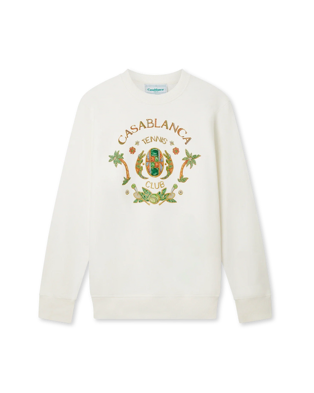 casablanca Joyaux D'Afrique Tennis Club Sweatshirt | Casablanca Paris