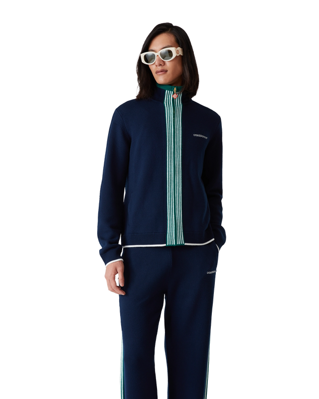 Casablanca Knit Tennis Track Jacket | Casablanca Paris