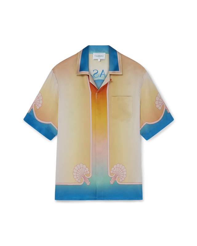 Casablanca L'Arc Coloré Silk Shirt | Casablanca Paris