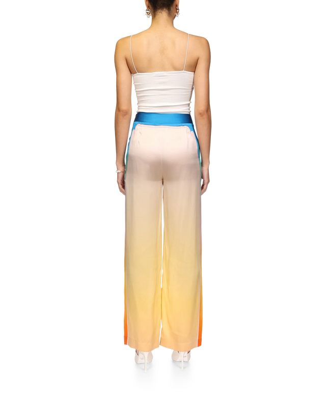 Casablanca L'Arc Coloré Silk Trousers | Casablanca Paris