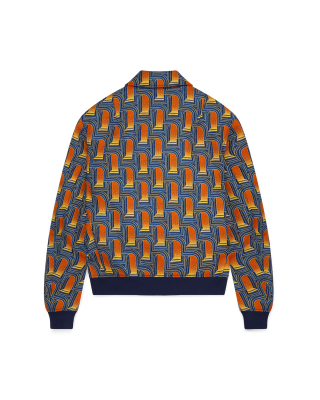 Casablanca L'Arche De Nuit Jacquard Bomber Jacket | Casablanca Paris