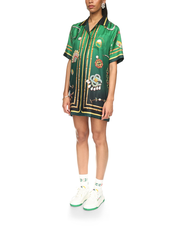 Casablanca La Boite A Bijoux Silk Dress | Casablanca Paris