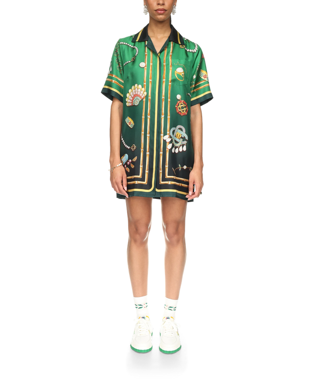 Casablanca La Boite A Bijoux Silk Dress | Casablanca Paris