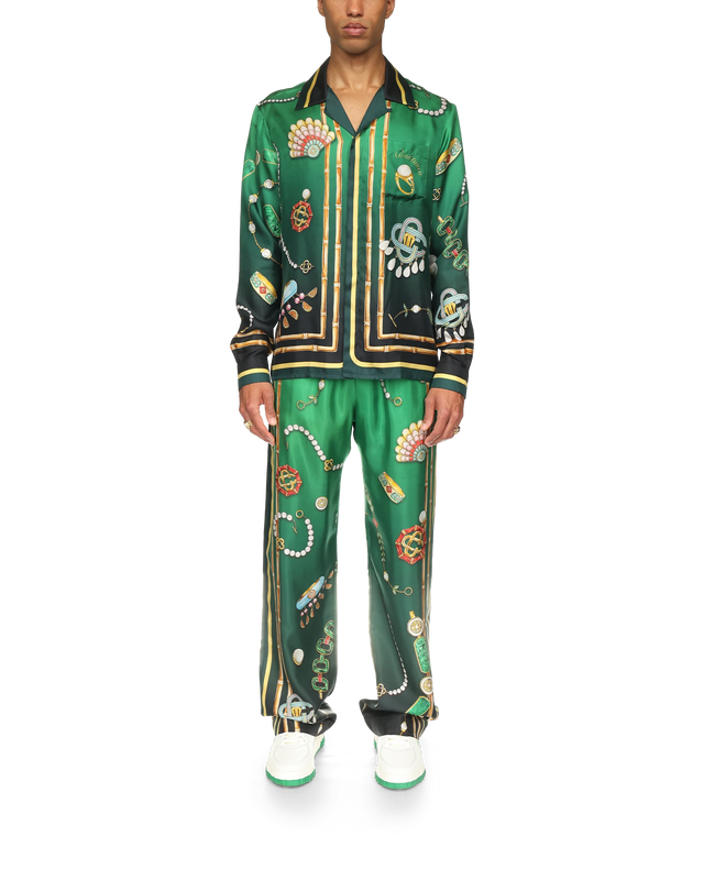 Casablanca La Boite A Bijoux Silk Shirt | Casablanca Paris