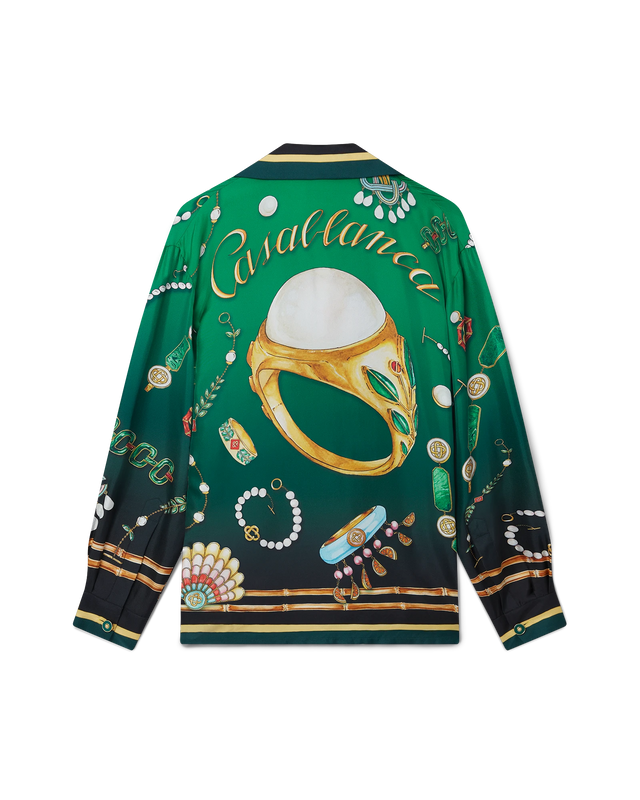 casablanca La Boite A Bijoux Silk Shirt | Casablanca Paris