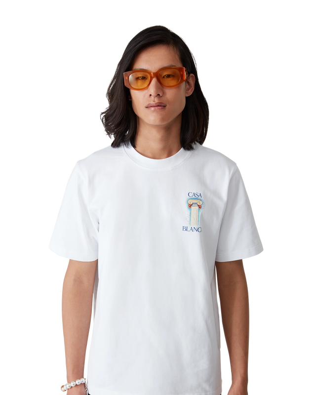 Casablanca La Colonne Short-Sleeve T-Shirt– Casablanca