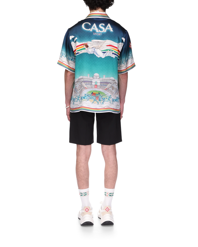 Casablanca La Déesse Du Stade Silk Shirt | Casablanca Paris