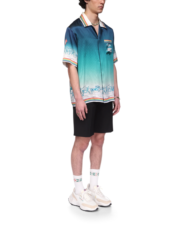 Casablanca La Déesse Du Stade Silk Shirt | Casablanca Paris