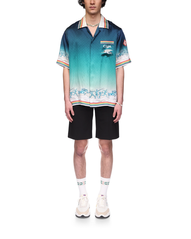 Casablanca La Déesse Du Stade Silk Shirt | Casablanca Paris